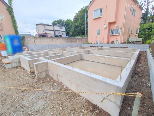 さいたま市見沼区大字大谷の新築戸建て基礎写真 2025年7月14日撮影