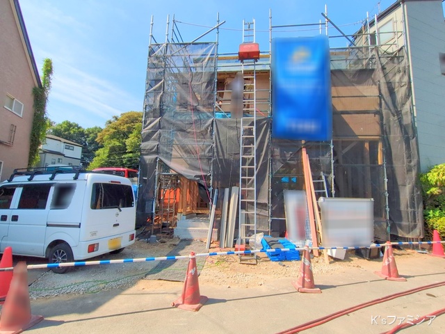 さいたま市見沼区大字大谷の新築戸建て上棟写真 2025年7月28日撮影