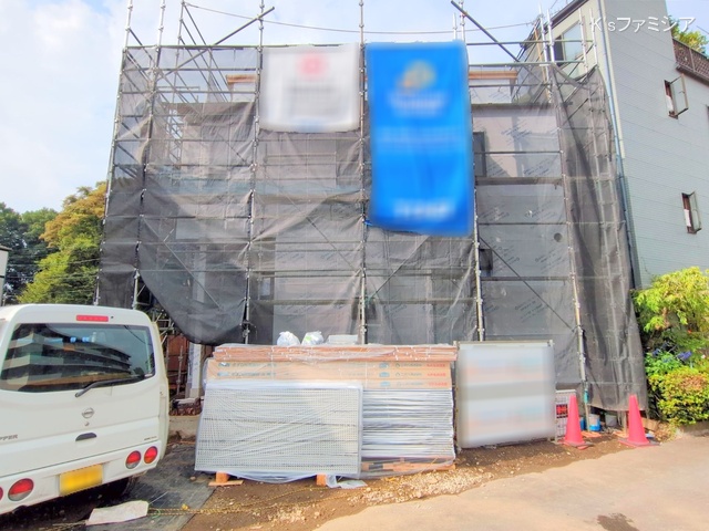 さいたま市見沼区大字大谷の新築戸建てシート写真 2025年8月7日撮影