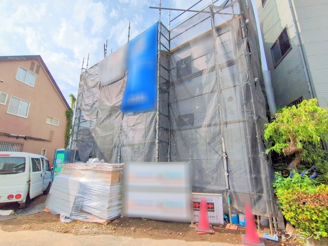 さいたま市見沼区大字大谷の新築戸建てシート写真 2025年8月7日撮影