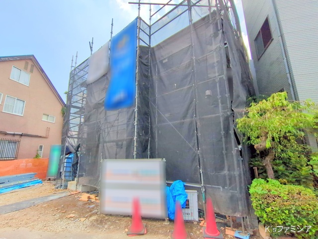 さいたま市見沼区大字大谷の新築戸建てシート写真 2025年8月25日撮影