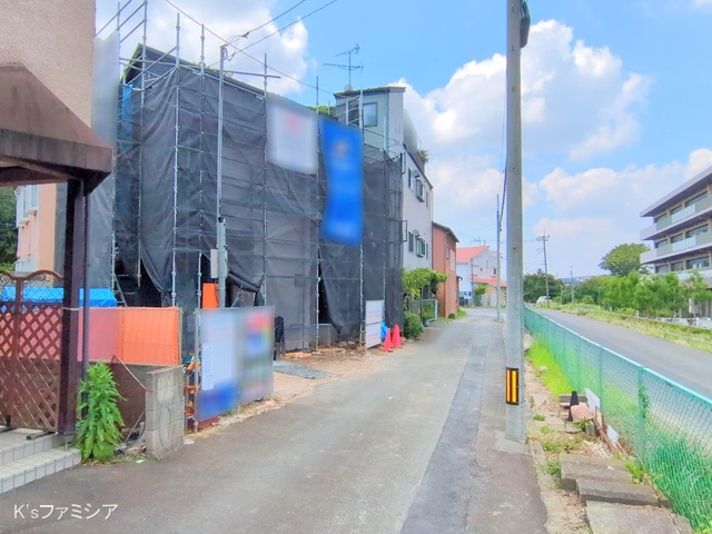 さいたま市見沼区大字大谷の新築戸建てシート写真 2025年8月25日撮影