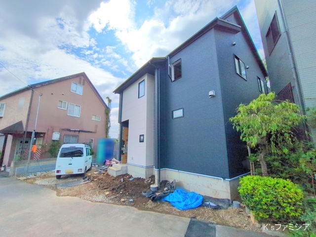 さいたま市見沼区大字大谷の新築戸建て外構写真 2025年9月11日撮影