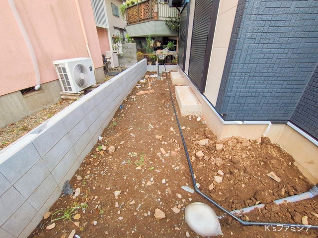 さいたま市見沼区大字大谷の新築戸建て外構写真 2025年9月11日撮影