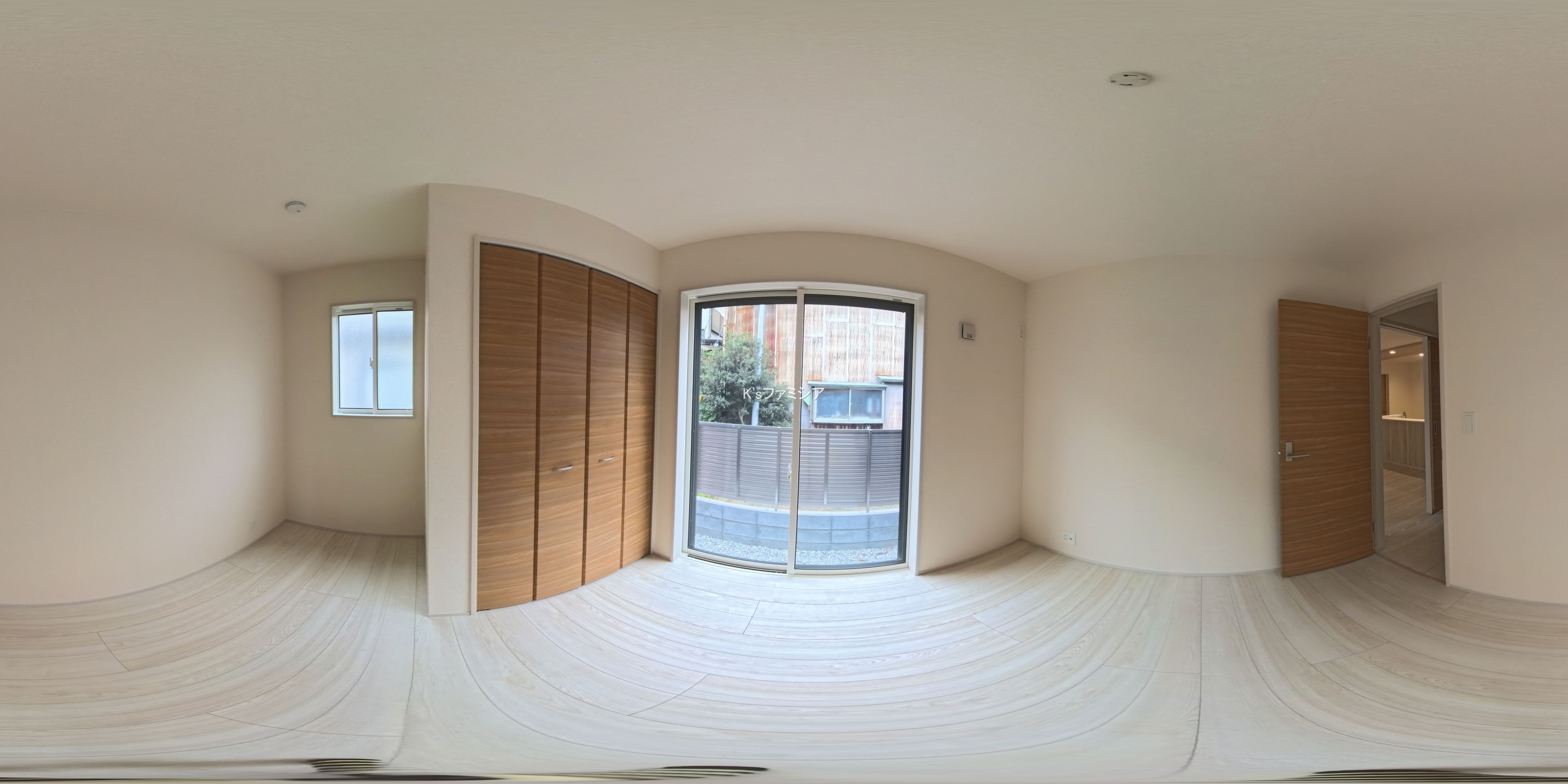 さいたま市緑区大字下山口新田の新築戸建てパノラマ（居室サブ）写真 2025年11月13日撮影