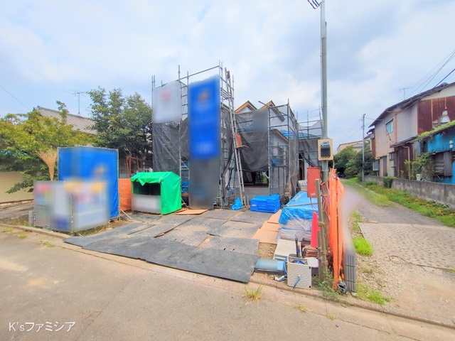 さいたま市緑区大字下山口新田の新築戸建てシート写真 2025年8月22日撮影