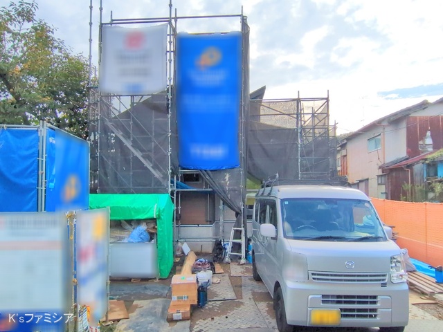 さいたま市緑区大字下山口新田の新築戸建てシート写真 2025年9月11日撮影