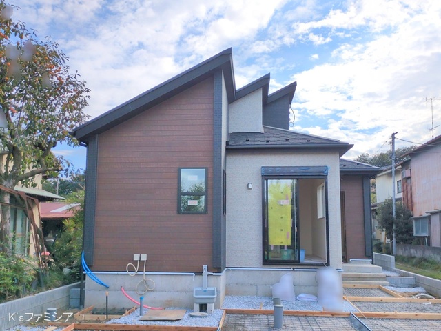 さいたま市緑区大字下山口新田の新築戸建て外構写真 2025年9月30日撮影