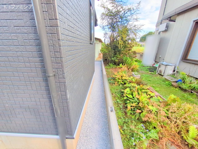 さいたま市緑区大字下山口新田の新築戸建て外構写真 2025年9月30日撮影