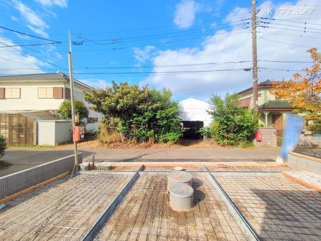 さいたま市緑区大字下山口新田の新築戸建て外構写真 2025年9月30日撮影