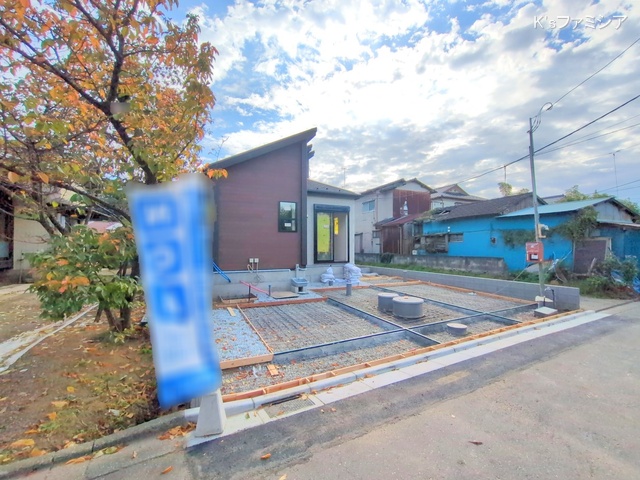 さいたま市緑区大字下山口新田の新築戸建て外構写真 2025年9月30日撮影