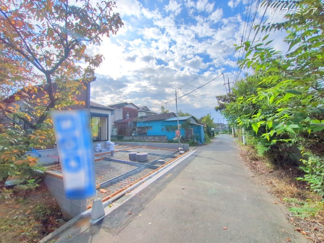 さいたま市緑区大字下山口新田の新築戸建て外構写真 2025年9月30日撮影