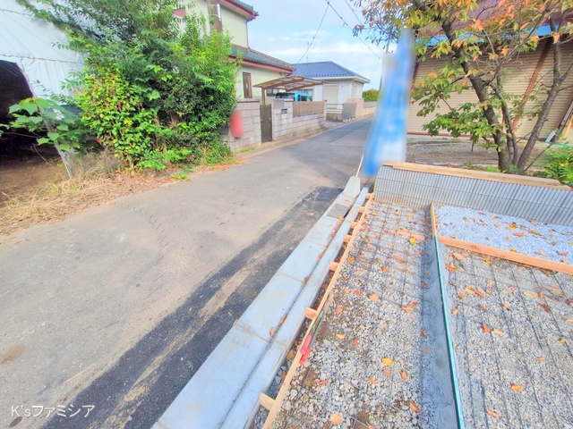 さいたま市緑区大字下山口新田の新築戸建て外構写真 2025年9月30日撮影