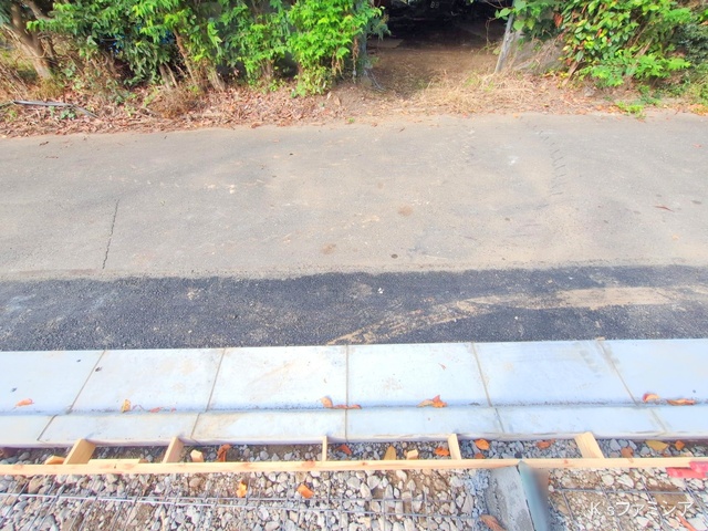 さいたま市緑区大字下山口新田の新築戸建て外構写真 2025年9月30日撮影