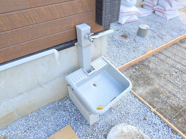 さいたま市緑区大字下山口新田の新築戸建て外構写真 2025年9月30日撮影