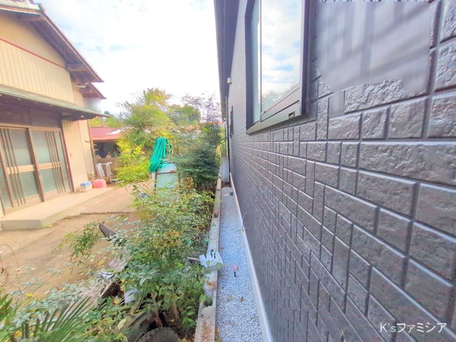 さいたま市緑区大字下山口新田の新築戸建て外構写真 2025年9月30日撮影