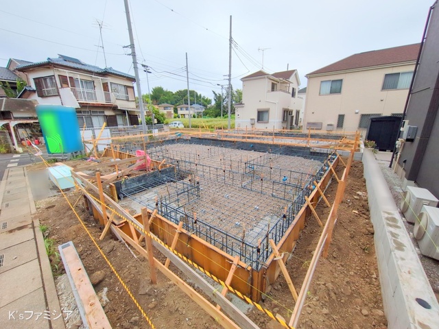 さいたま市緑区大字三室の新築戸建て基礎写真 2025年8月1日撮影