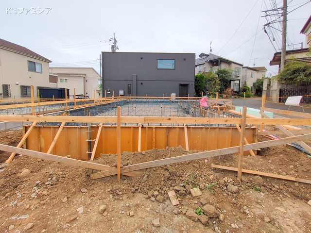 さいたま市緑区大字三室の新築戸建て基礎写真 2025年8月1日撮影