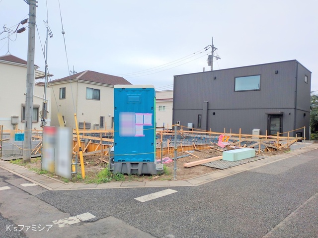 さいたま市緑区大字三室の新築戸建て基礎写真 2025年8月1日撮影