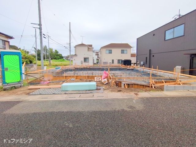 さいたま市緑区大字三室の新築戸建て基礎写真 2025年8月1日撮影