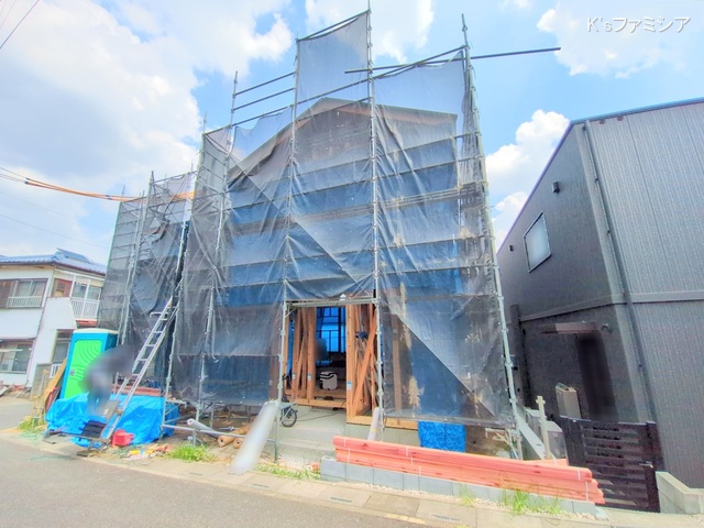 さいたま市緑区大字三室の新築戸建て上棟写真 2025年8月26日撮影