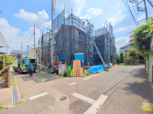 さいたま市緑区大字三室の新築戸建て上棟写真 2025年8月26日撮影