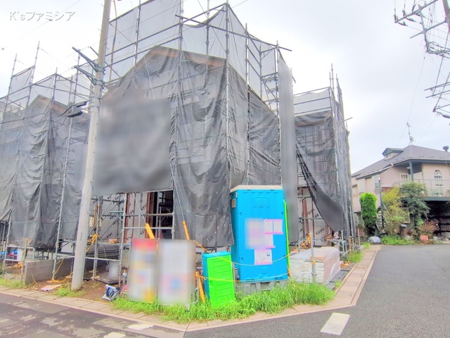 さいたま市緑区大字三室の新築戸建てシート写真 2025年9月12日撮影