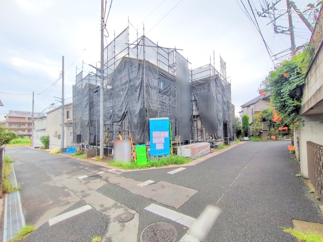 さいたま市緑区大字三室の新築戸建てシート写真 2025年9月12日撮影