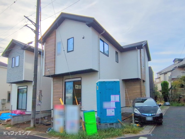 さいたま市緑区大字三室の新築戸建て外構写真 2025年10月2日撮影