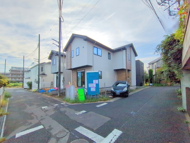 さいたま市緑区大字三室の新築戸建て外構写真 2025年10月2日撮影