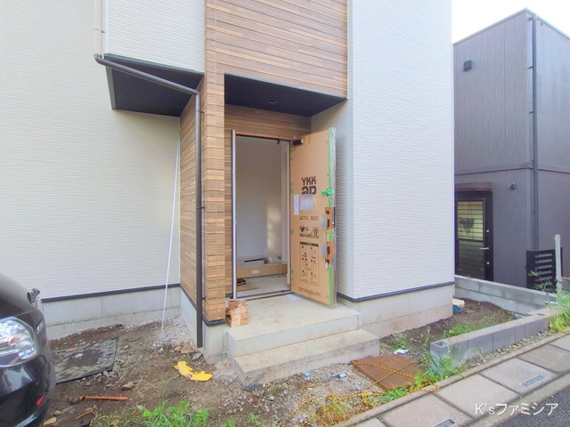 さいたま市緑区大字三室の新築戸建て外構写真 2025年10月2日撮影