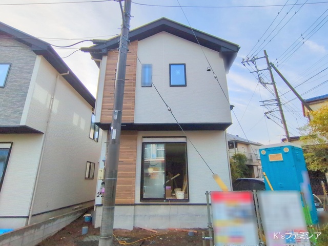 さいたま市緑区大字三室の新築戸建て外構写真 2025年10月2日撮影