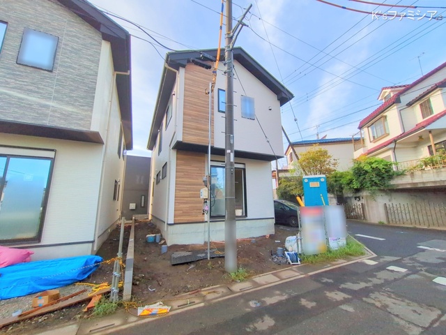 さいたま市緑区大字三室の新築戸建て外構写真 2025年10月2日撮影