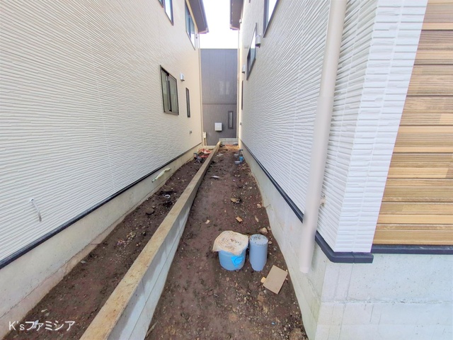 さいたま市緑区大字三室の新築戸建て外構写真 2025年10月2日撮影