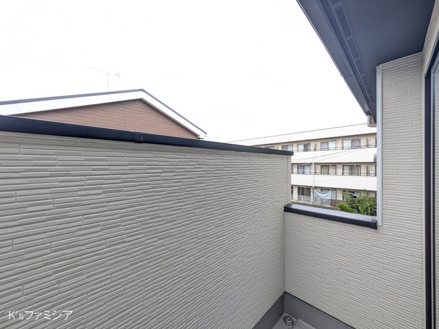 桶川市末広３丁目の新築戸建てバルコニー写真 2025年10月9日撮影