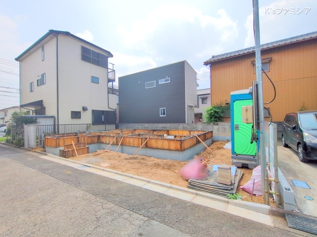 桶川市末広３丁目の新築戸建て基礎写真 2025年7月9日撮影