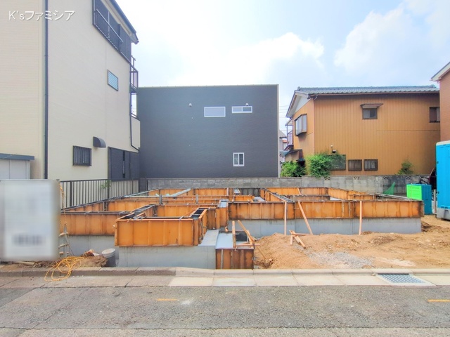 桶川市末広３丁目の新築戸建て基礎写真 2025年7月9日撮影