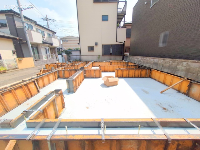 桶川市末広３丁目の新築戸建て基礎写真 2025年7月9日撮影