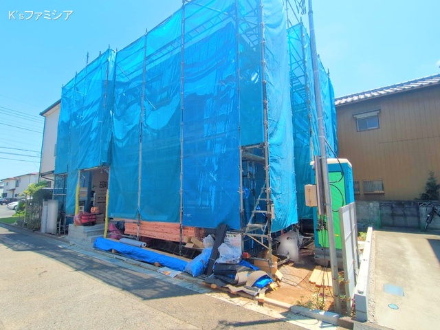 桶川市末広３丁目の新築戸建て上棟写真 2025年7月29日撮影