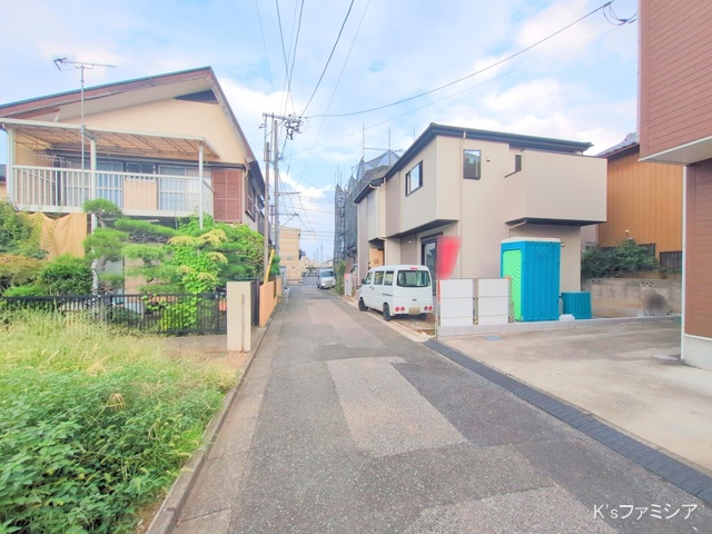 桶川市末広３丁目の新築戸建て外構写真 2025年9月9日撮影