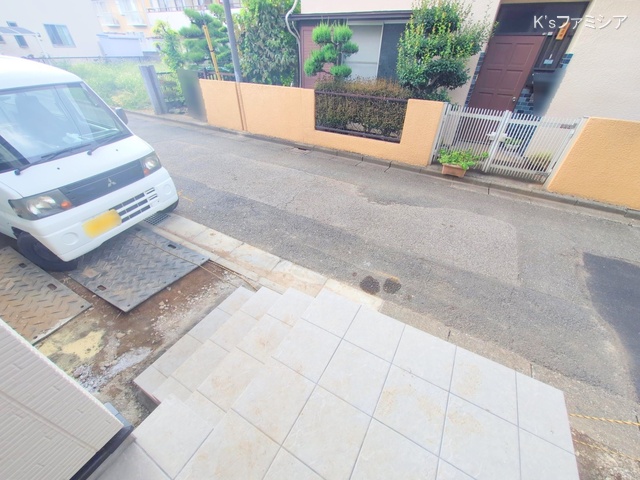 桶川市末広３丁目の新築戸建て外構写真 2025年9月9日撮影