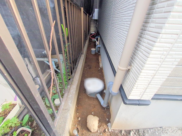 桶川市末広３丁目の新築戸建て外構写真 2025年9月9日撮影