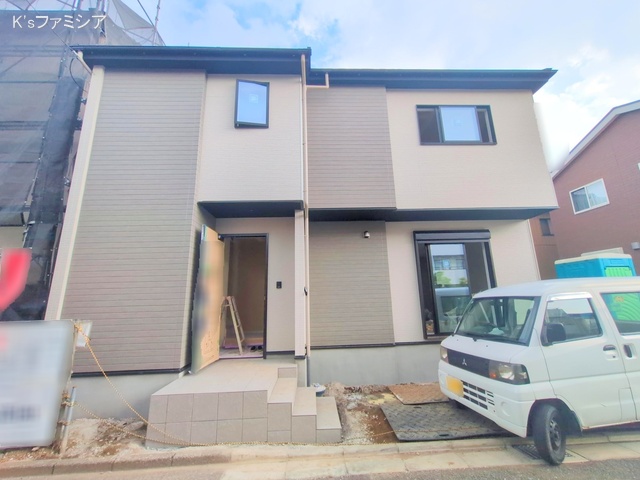 桶川市末広３丁目の新築戸建て外構写真 2025年9月9日撮影