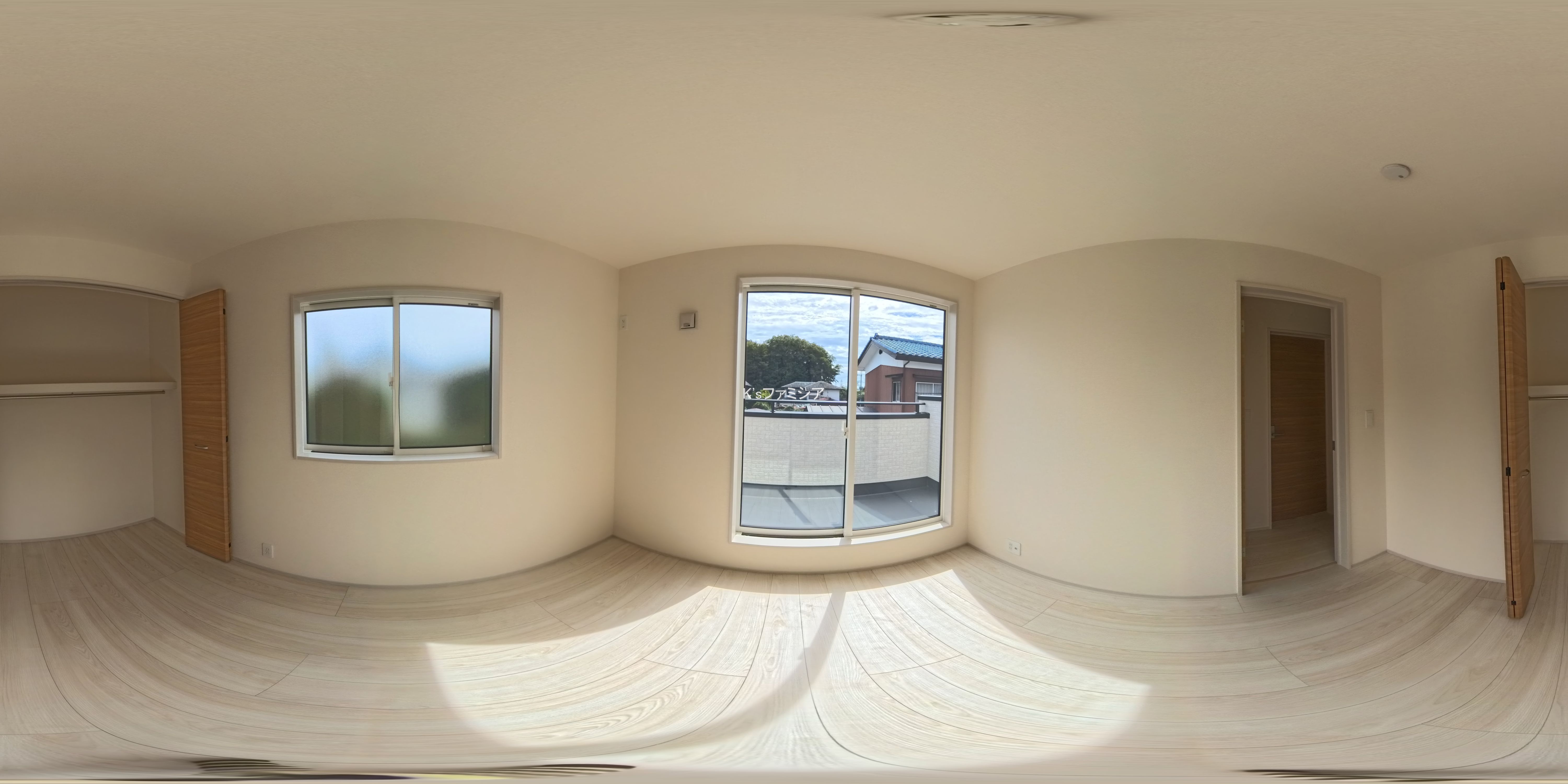 さいたま市岩槻区府内１丁目の新築戸建てパノラマ（居室サブ）写真 2025年9月29日撮影