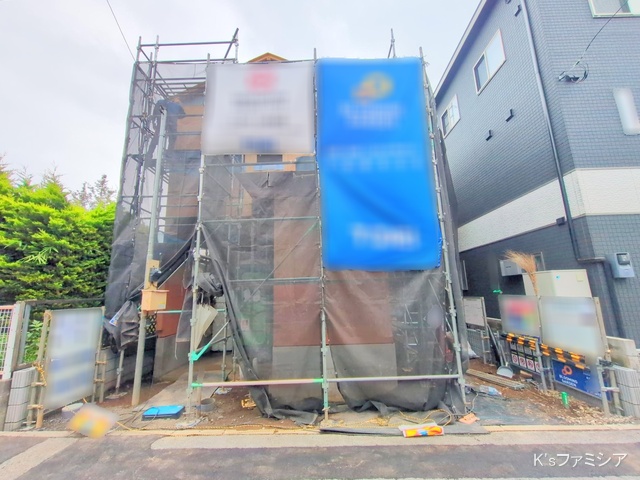 さいたま市岩槻区府内１丁目の新築戸建て上棟写真 2025年7月11日撮影