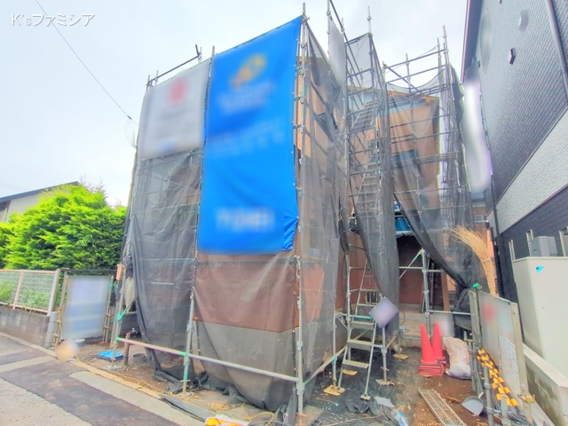 さいたま市岩槻区府内１丁目の新築戸建て上棟写真 2025年7月11日撮影