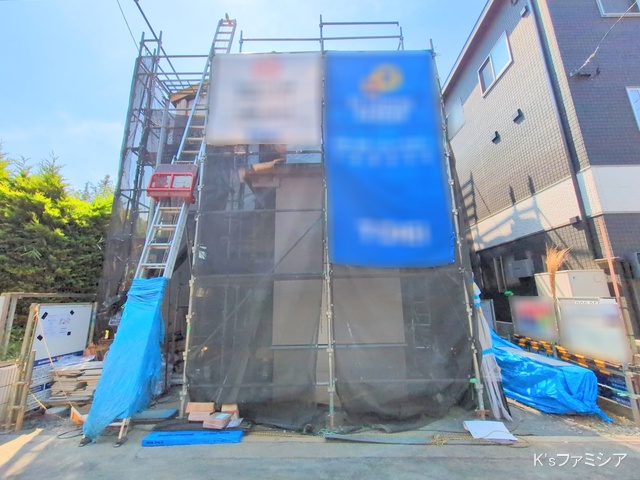 さいたま市岩槻区府内１丁目の新築戸建てシート写真 2025年7月28日撮影