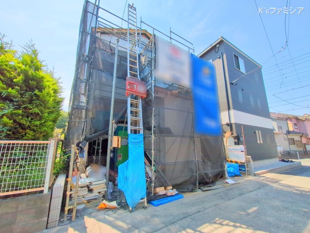 さいたま市岩槻区府内１丁目の新築戸建てシート写真 2025年7月28日撮影