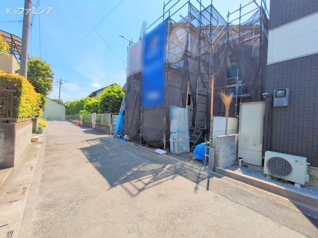 さいたま市岩槻区府内１丁目の新築戸建てシート写真 2025年7月28日撮影