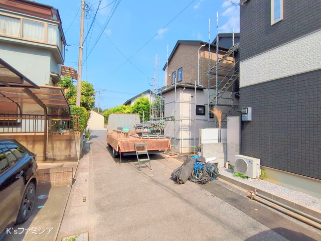 さいたま市岩槻区府内１丁目の新築戸建て外構写真 2025年8月20日撮影